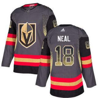 Vegas Golden Knights 18 James Neal Gray Drift Fashion Jersey