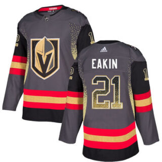 Vegas Golden Knights 21 Cody Eakin Gray Drift Fashion Jersey