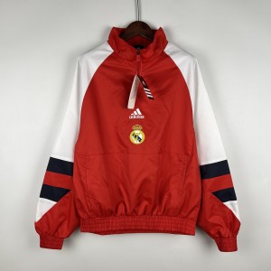 Windbreaker Jacket Real Madrid Red