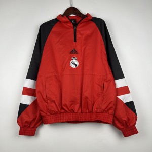Windbreaker Jacket Real Madrid Red