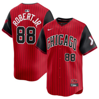 Youth Chicago White Sox ACTIVE PLAYER Custom Red Black 2025 City Connect Limited Stitched Baseball Jersey