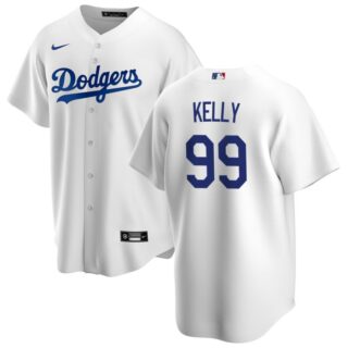 Youth Los Angeles Dodgers #99 Joe Kelly Stitched Baseball White Jersey