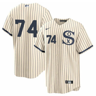Men's Chicago White Sox #74 Eloy Jimenez Field of Dreams Throwback Limited Edition Jersey Stitched