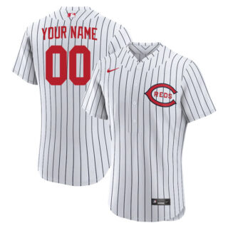 Men's Flex Base Cincinnati Reds Custom 2022 Field of Dreams White Stitched Jersey With Name