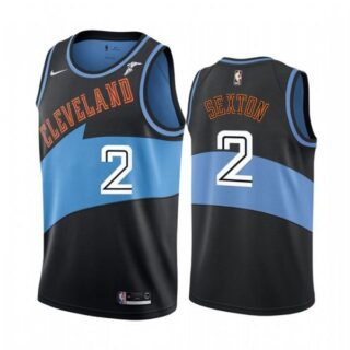 Men's Collin Sexton Cleveland Cavaliers Basketball Jersey Black