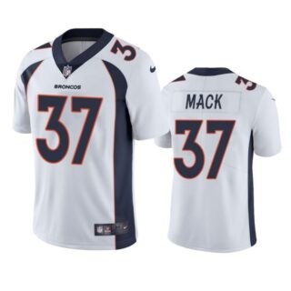 Men's Marlon Mack Denver Broncos Limited Footbal Jersey White