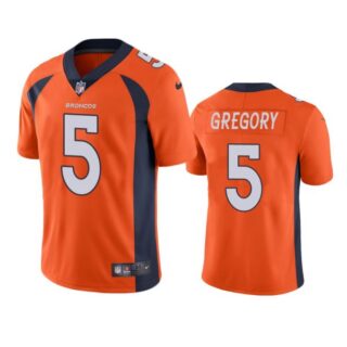 Men's Randy Gregory Denver Broncos Limited Footbal Jersey Orange