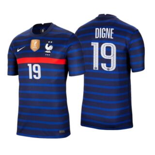 Men's Lucas Digne France National Blue Home Jersey