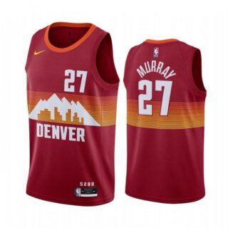 Men's Jamal Murray Denver Nuggets Basketball Jersey Orange