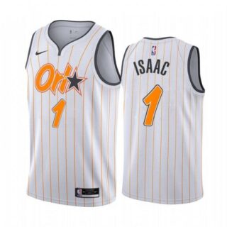Men's Jonathan Isaac Orlando Magic Basketball Jersey White