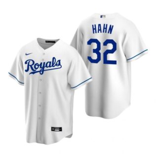 Men's Jesse Hahn Kansas City Royals Cool Base Jersey White