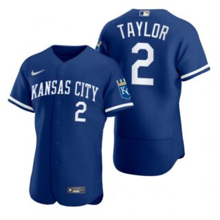 Men's Kansas City Royals Michael A. Taylor Stitched Jersey 2022 Uniform - Royal