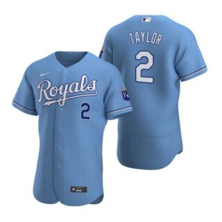 Men's Michael A. Taylor Kansas City Royals Flex Base Jersey Light Blue