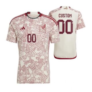 Men's Custom Italy National Team White Away Soccer Jersey 2022-23