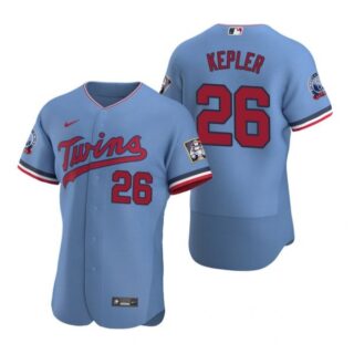 Men's Max Kepler Minnesota Twins Flex Base Jersey Light Blue