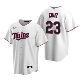 Men's Nelson Cruz Minnesota Twins Cool Base Jersey White