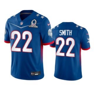 Men's Harrison Smith Minnesota Vikings 2022 NFC Pro Bowl Stitched Jersey Royal