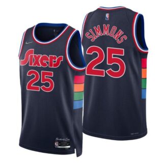 Men's Ben Simmons Philadelphia 76ers 75th Anniversary Diamond Jersey