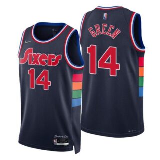 Men's Danny Green Philadelphia 76ers 75th Anniversary Diamond Jersey