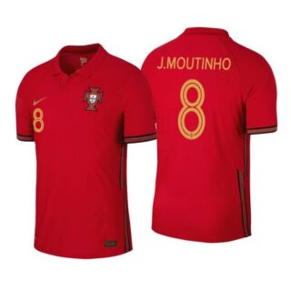 Men's Joao Moutinho Portugal National Red Home Jersey