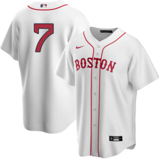 Men's Boston Red Sox #7 Christian Vazquez Jersey Cool Base White