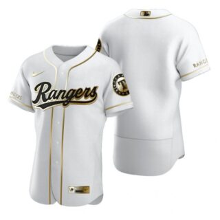 Men's Blank Texas Rangers Flex Base Jersey Light Blue White Golden