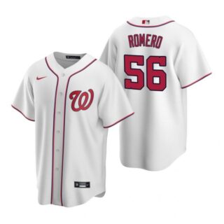 Men's Seth Romero Washington Nationals Cool Base Jersey White Home White Home