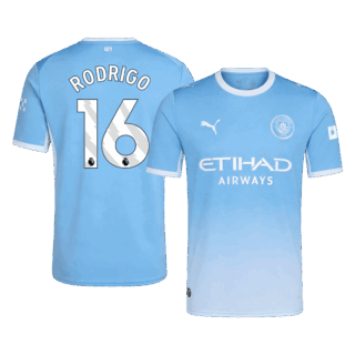 Manchester City RODRIGO #16 Home Soccer Jersey 2026/27