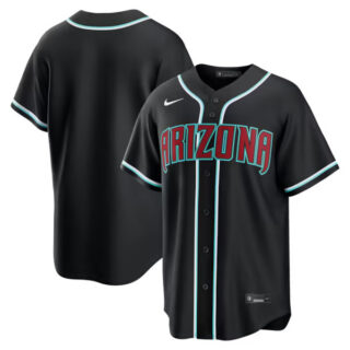 Arizona Diamondbacks Fashion Black Out Jersey
