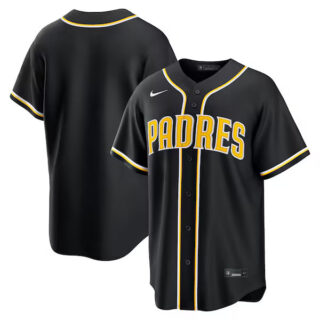 San Diego Padres Fashion Black Out Jersey
