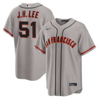 Jung Hoo Lee San Francisco Giants #51 Road Jersey - Gray