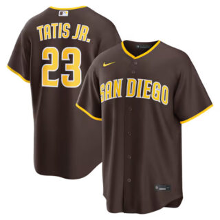 Fernando Tatis Jr. San Diego Padres #23 Road Jersey - Brown