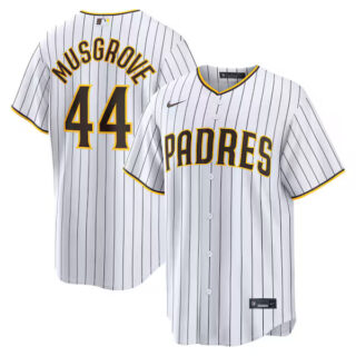Joe Musgrove San Diego Padres #44 Home Jersey - White