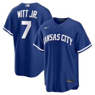 Bobby Witt Jr. Kansas City Royals #7 Alternate Jersey - Royal