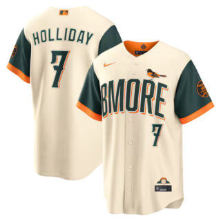 Jackson Holliday Baltimore Orioles #7 2026 City Connect Stadium Jersey - Cream