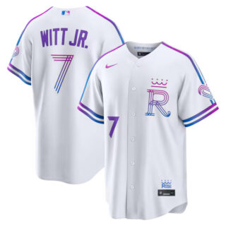 Bobby Witt Jr. Kansas City Royals #7 2026 City Connect Stadium Jersey - White