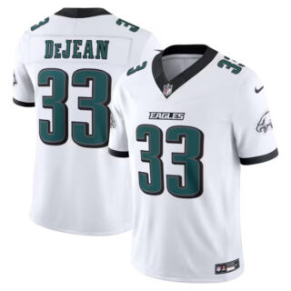 Cooper DeJean Philadelphia Eagles #33 Vapor F.U.S.E. Stitched Limited Jersey - White