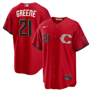 Hunter Greene Cincinnati Reds #21 2026 City Connect Stadium Jersey - Red