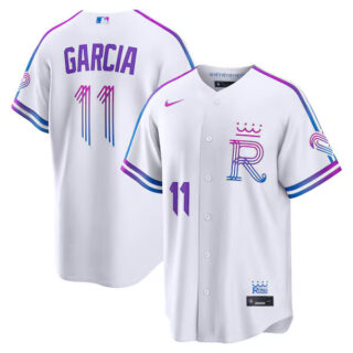 Maikel Garcia Kansas City Royals #11 2026 City Connect Stadium Jersey - White