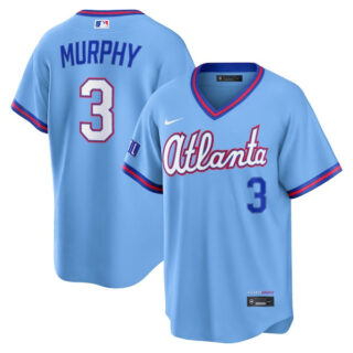 Dale Murphy Atlanta Braves #3 2026 City Connect Stadium Jersey - Powder Blue