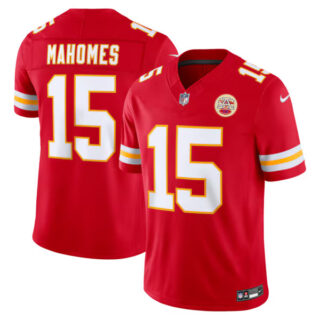 Patrick Mahomes Kansas City Chiefs #15 Vapor F.U.S.E. Stitched Limited Jersey - Red