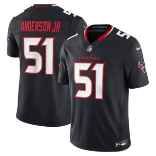 Will Anderson Jr. Houston Texans #51 Vapor F.U.S.E. Stitched Limited Jersey - Navy