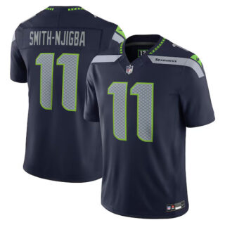 Jaxon Smith-Njigba Seattle Seahawks #11 Vapor F.U.S.E. Stitched Limited Jersey - College Navy