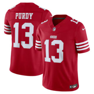 Brock Purdy San Francisco 49ers #13 Vapor F.U.S.E. Stitched Limited Jersey - Scarlet