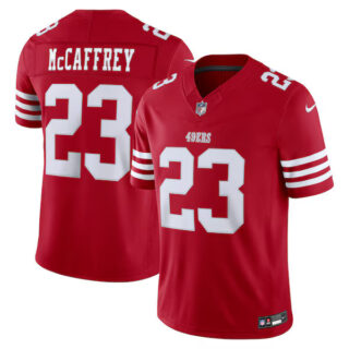 Christian McCaffrey San Francisco 49ers #23 Vapor F.U.S.E. Stitched Limited Jersey - Scarlet