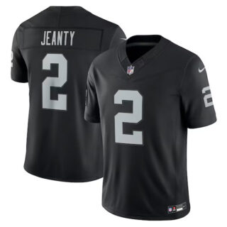Ashton Jeanty Las Vegas Raiders #2 Vapor F.U.S.E. Stitched Limited Jersey - Black