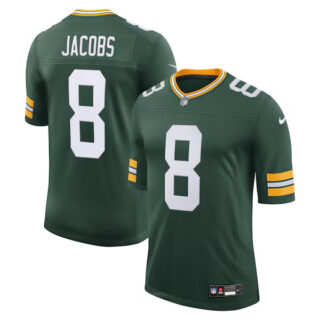 Josh Jacobs Green Bay Packers #8 Vapor Untouchable Stitched Limited Jersey - Green