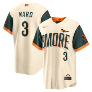 Taylor Ward Baltimore Orioles #3 2026 City Connect Stadium Jersey - Cream