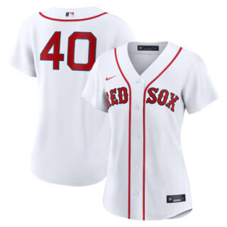 Women's Willson Contreras Boston Red Sox #40 Home Jersey - White