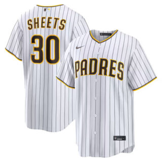Gavin Sheets San Diego Padres #30 Home Jersey - White